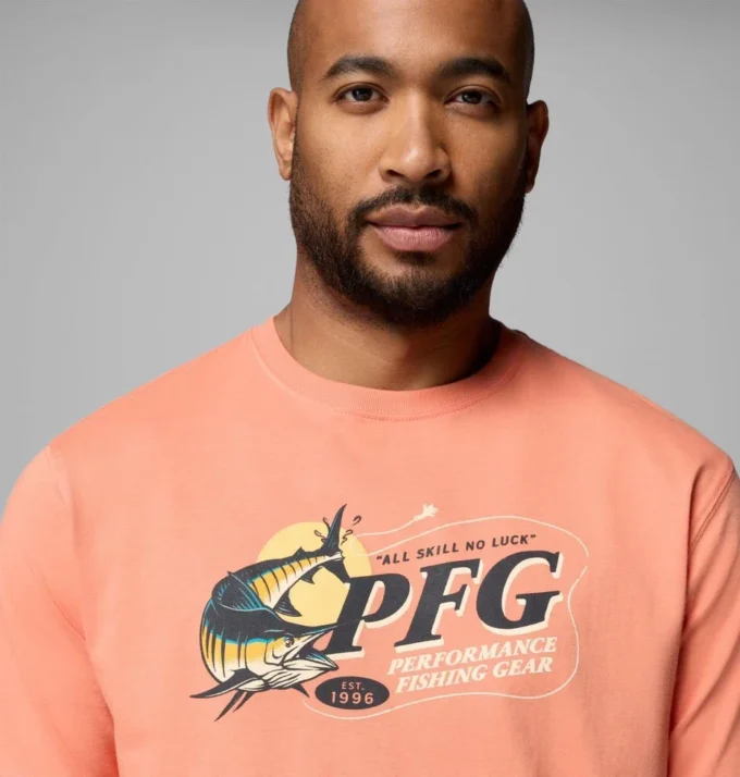 Camiseta de manga corta Krew Marlin PFG para hombre