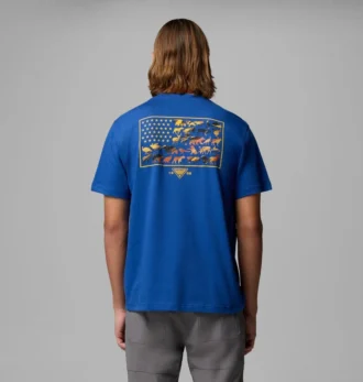Camiseta de manga corta Marques Flag Br PHG para hombre