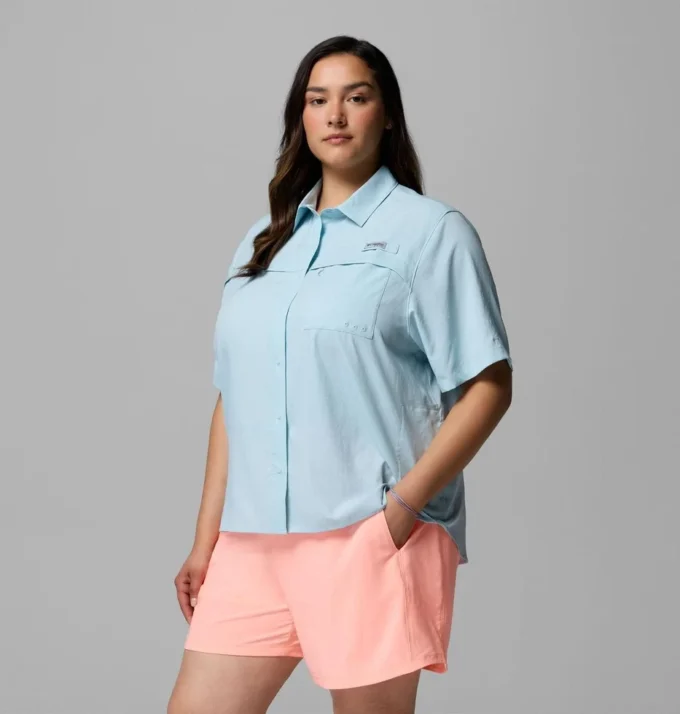 Camiseta de manga corta PFG Castback™ para mujer – Tallas grandes