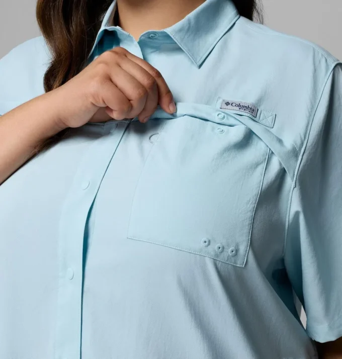 Camiseta de manga corta PFG Castback™ para mujer – Tallas grandes