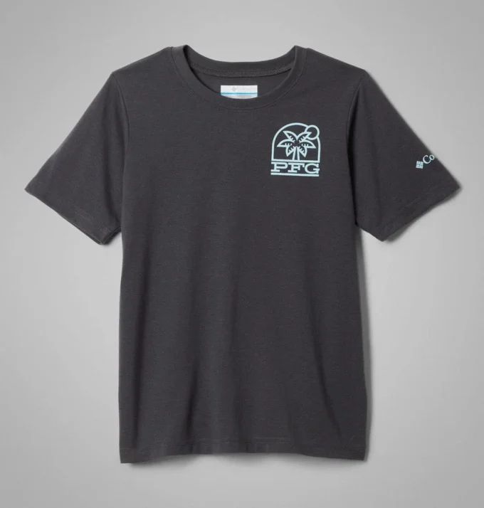 Camiseta de manga corta PFG™ Palm Waves para niño Camiseta de manga corta PFG™ Palm Waves para niño
