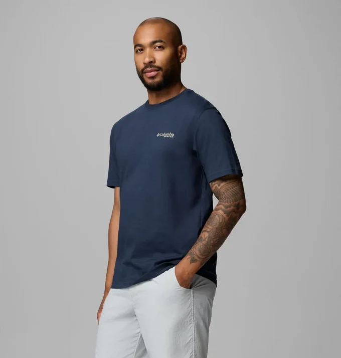 Camiseta de manga corta Sportsman LA Br PFG para hombre