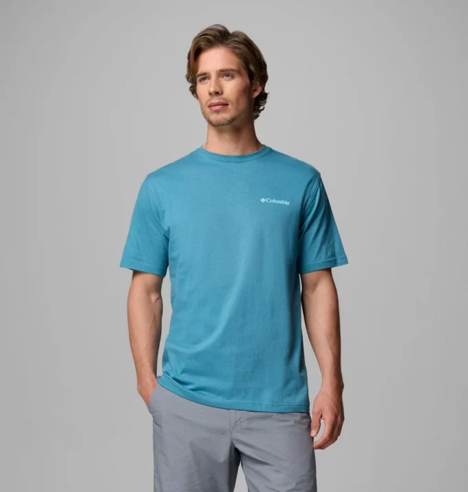 Camiseta de manga corta Steep Mt Hood OR CSC para hombre
