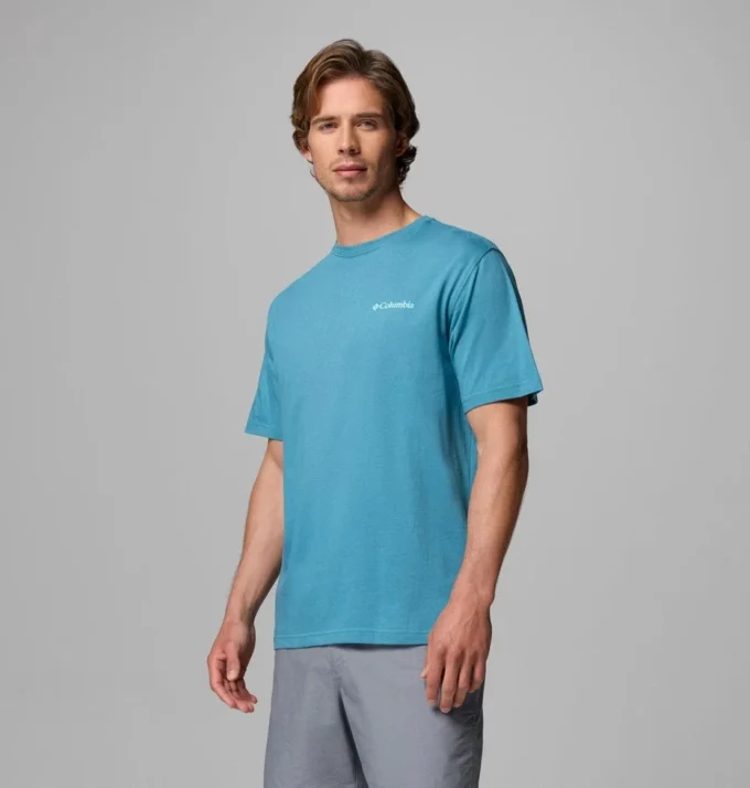 Camiseta de manga corta Steep Mt Hood OR CSC para hombre
