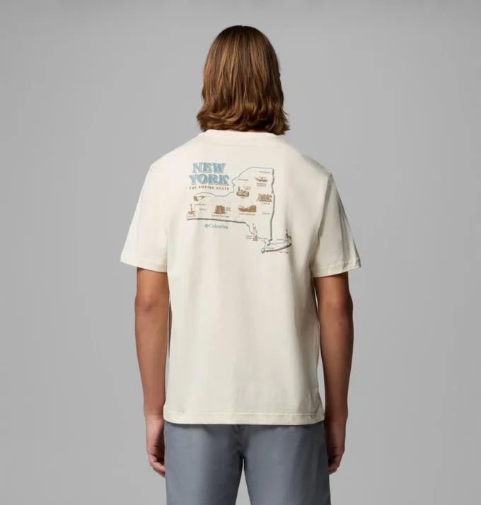 Camiseta de manga corta Yorker NY CSC para hombre