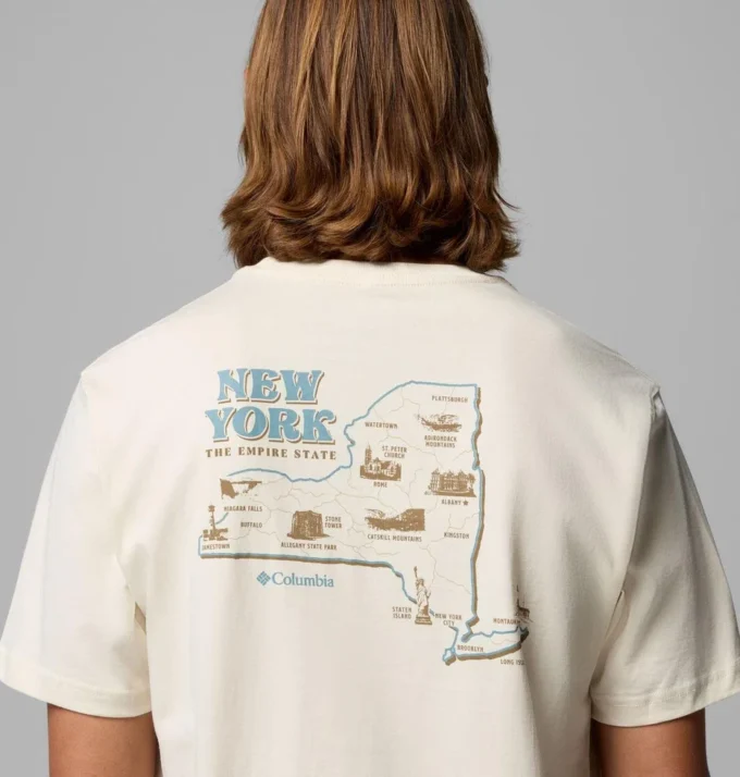 Camiseta de manga corta Yorker NY CSC para hombre