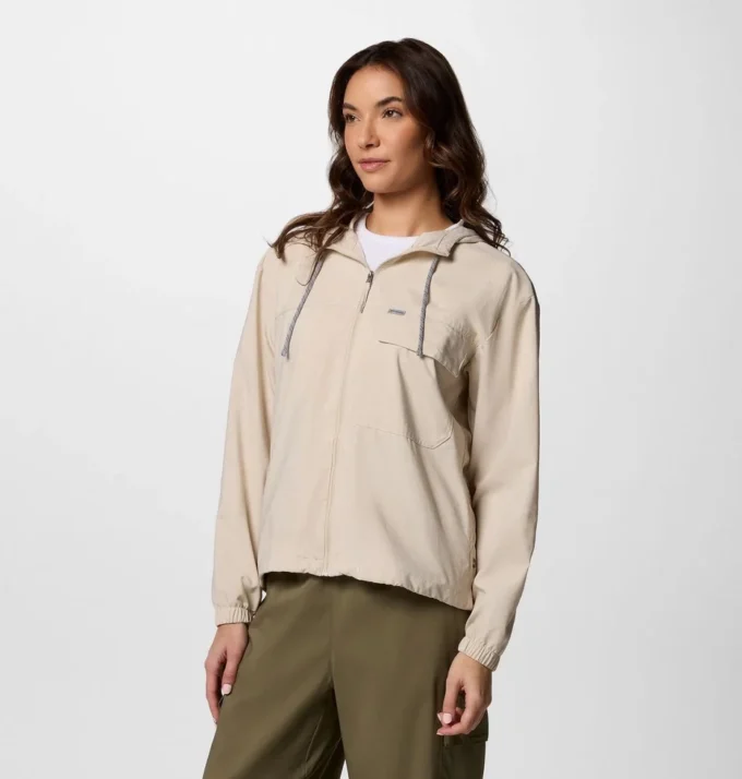 Camiseta de manga larga con capucha Skien Valley™ para mujer