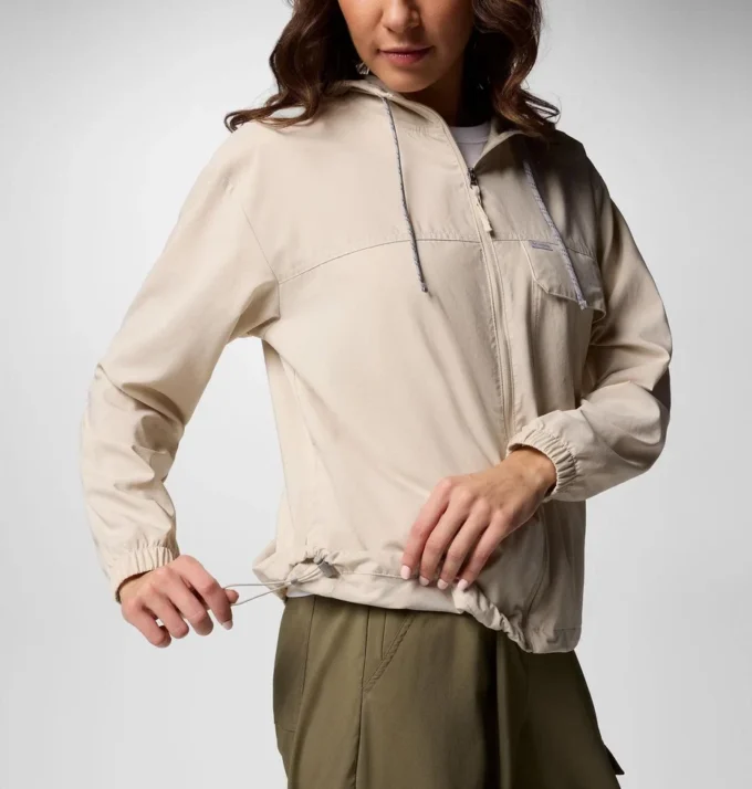 Camiseta de manga larga con capucha Skien Valley™ para mujer