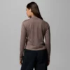 Camiseta de manga larga con cuello alto Granite Point™ para mujer