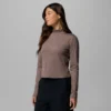 Camiseta de manga larga con cuello alto Granite Point™ para mujer