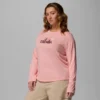 Camiseta de manga larga con estampado gráfico Ruby Springs™ para mujer – Talla grande