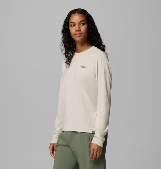 Camiseta de manga larga con estampado PFG Uncharted™ para mujer