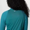 Camiseta de manga larga con media cremallera y malla Endless Trail™ para mujer