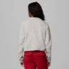 Camiseta de manga larga con tejido de rizo francés y corte corto High Cascades™ para mujer