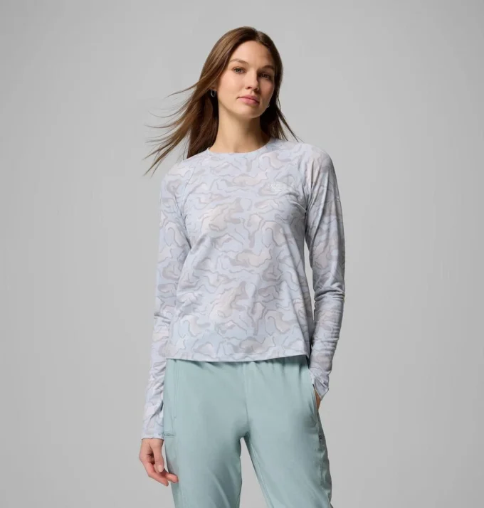 Camiseta de manga larga de punto PFG Uncharted™ para mujer