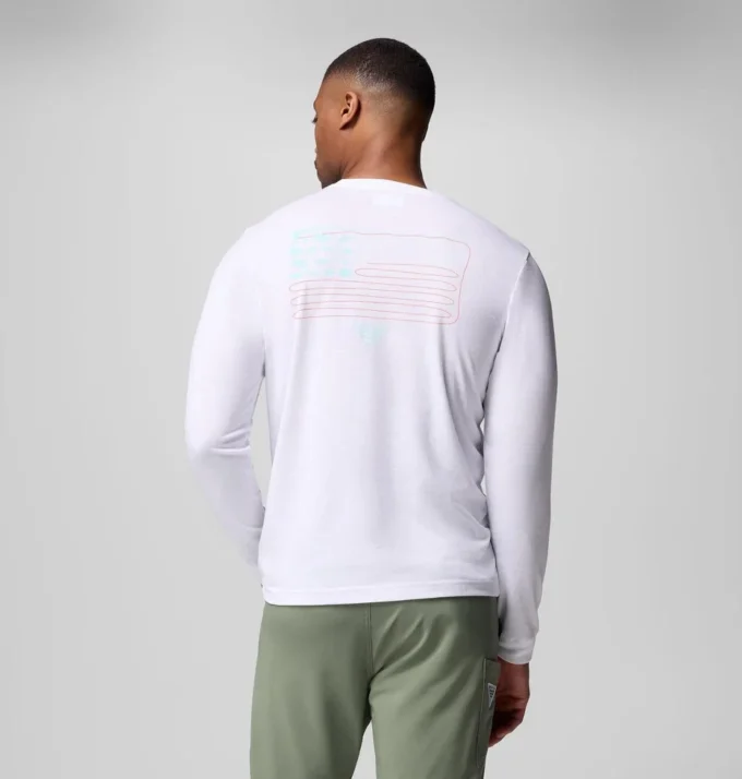 Camiseta de manga larga PFG™ Flyline Flag para hombre Camiseta de manga larga PFG™ Flyline Flag para hombre