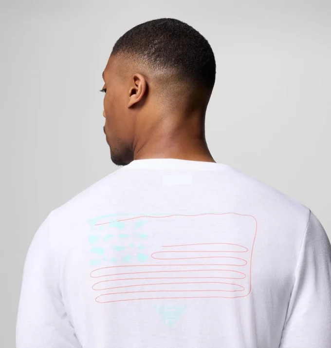 Camiseta de manga larga PFG™ Flyline Flag para hombre Camiseta de manga larga PFG™ Flyline Flag para hombre