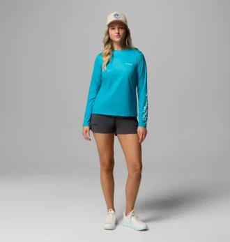 Camiseta de manga larga PFG Tidal Tee™ Original Chill para mujer