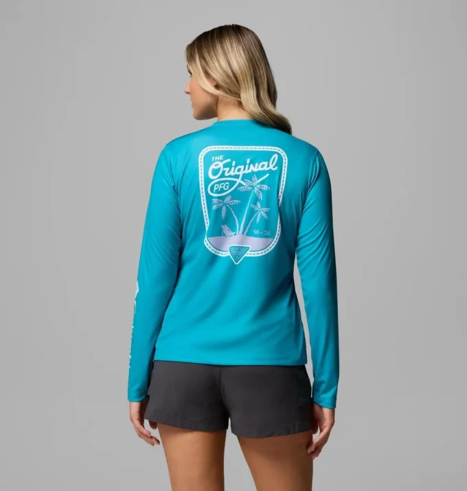 Camiseta de manga larga PFG Tidal Tee™ Original Chill para mujer