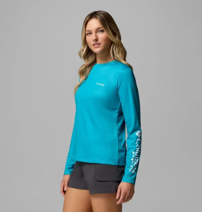 Camiseta de manga larga PFG Tidal Tee™ Original Chill para mujer
