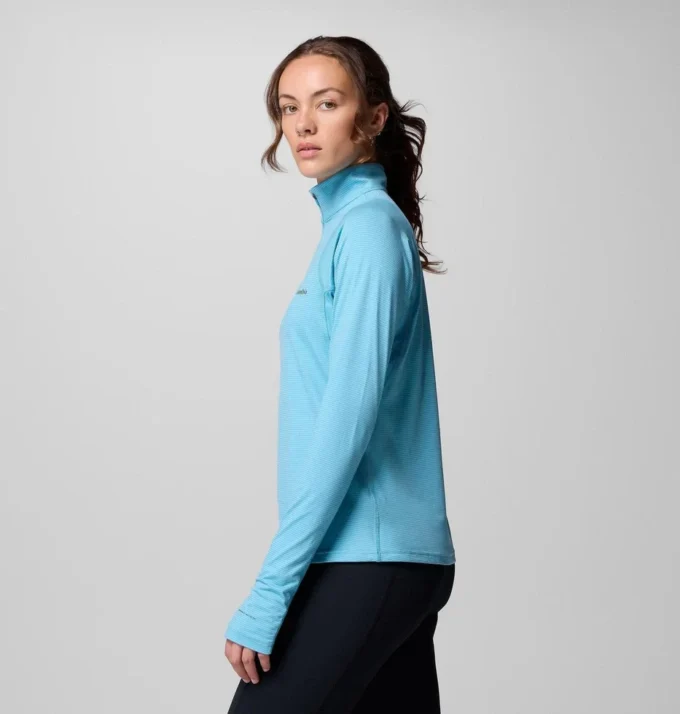 Camiseta de mujer Weekend Ascent™ con media cremallera
