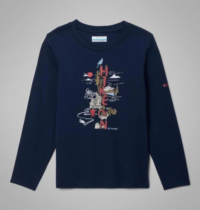 Camiseta gráfica de manga larga Dobson Pass™ para niño Camiseta gráfica de manga larga Dobson Pass™ para niño