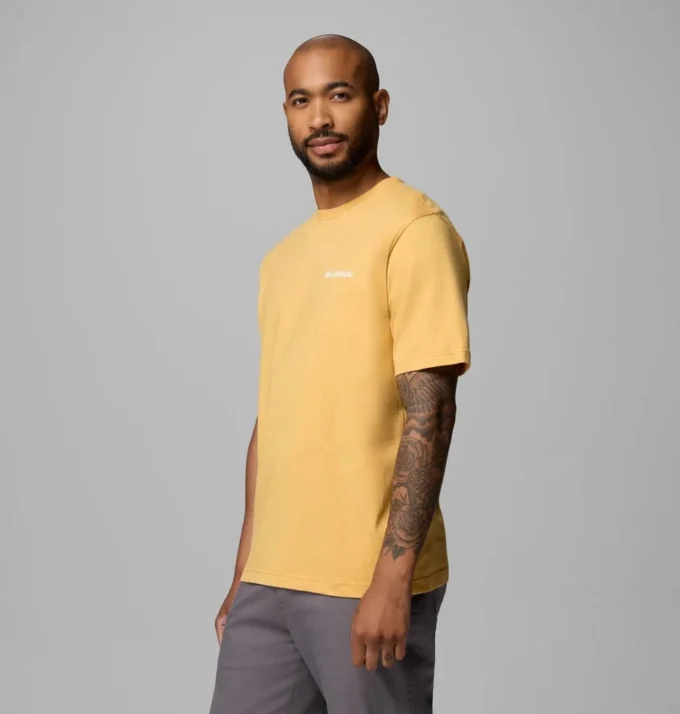 Camiseta Oro CA Bear CSC para hombre