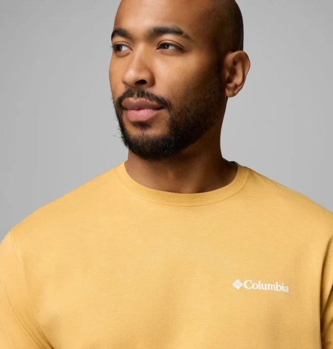 Camiseta Oro CA Bear CSC para hombre