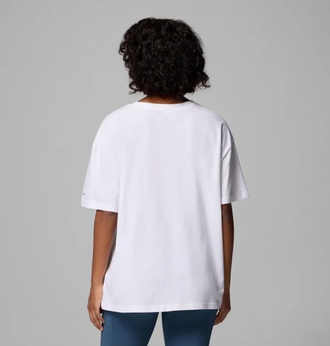 Camiseta oversize con gráfico Rolling Bend™ para mujer