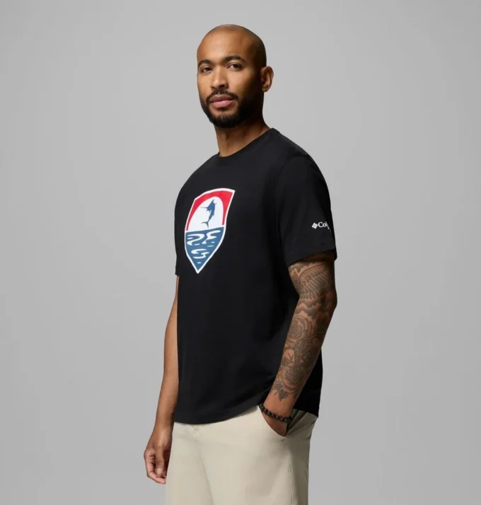 Camiseta PFG™ Silver Bank Americana Marlin para hombre