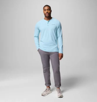 Camiseta Raglan Henley Thistletown Hills™ para hombre