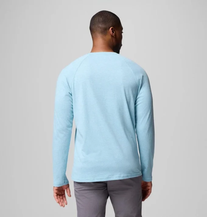 Camiseta Raglan Henley Thistletown Hills™ para hombre Camiseta Raglan Henley Thistletown Hills™ para hombre