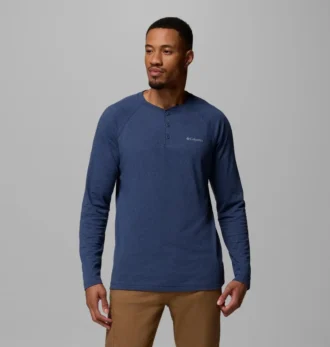 Camiseta Raglan Henley Thistletown Hills™ para hombre – Tall