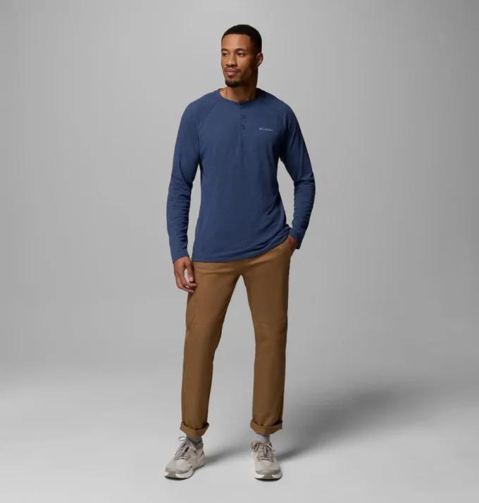 Camiseta Raglan Henley Thistletown Hills™ para hombre – Tall Camiseta Raglan Henley Thistletown Hills™ para hombre – Tall