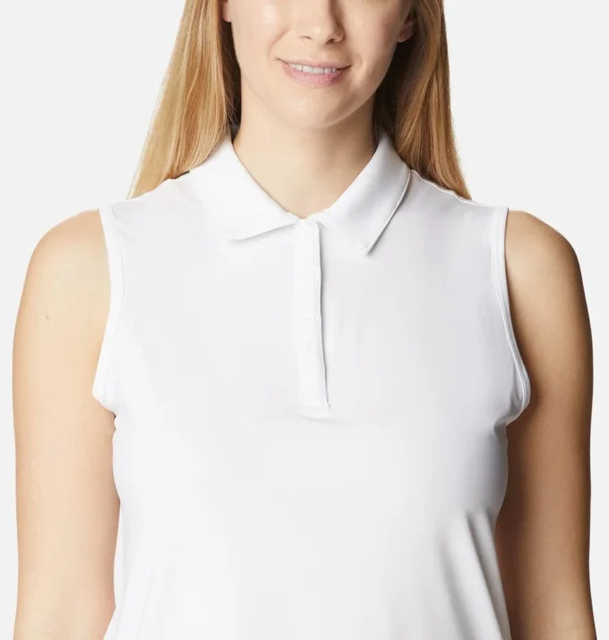 Camiseta sin mangas de golf para mujer Tend the Ball