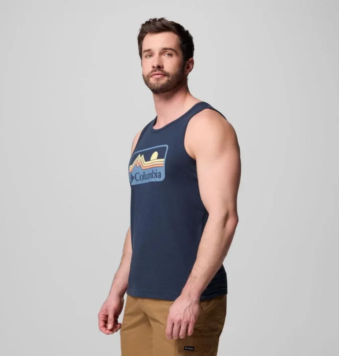 Camiseta sin mangas Excavate para hombre