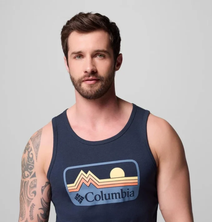 Camiseta sin mangas Excavate para hombre