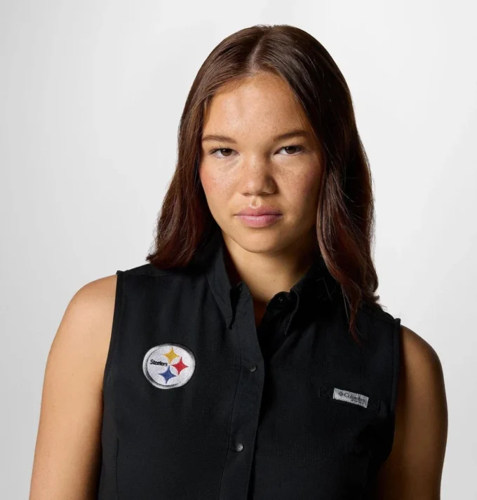 Camiseta sin mangas PFG Tamiami™ para mujer – Pittsburgh Steelers