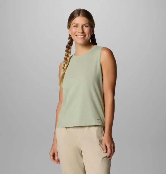 Camiseta sin mangas Sun Trek™ Tank II para mujer
