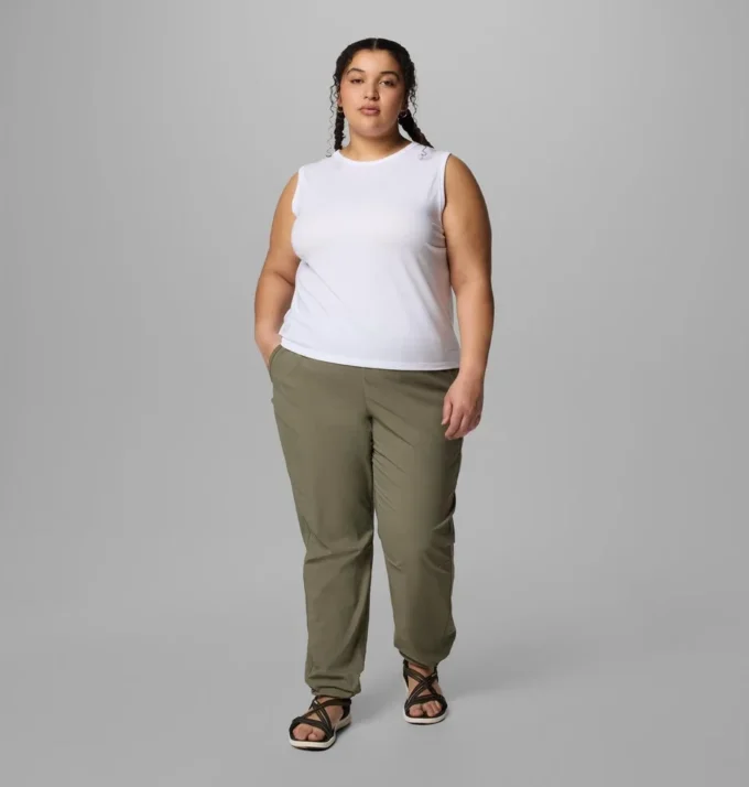 Camiseta sin mangas Sun Trek™ Tank II para mujer – Talla grande