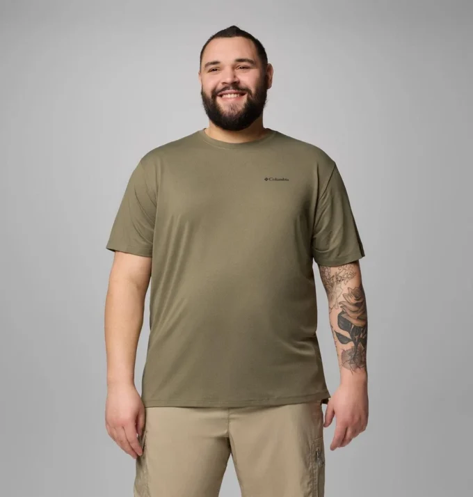Camiseta técnica de manga corta para hombre Tech Trail™ Utility – Talla grande Camiseta técnica de manga corta para hombre Tech Trail™ Utility – Talla grande