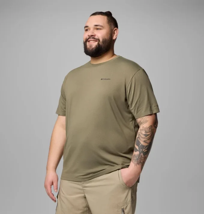 Camiseta técnica de manga corta para hombre Tech Trail™ Utility – Talla grande Camiseta técnica de manga corta para hombre Tech Trail™ Utility – Talla grande