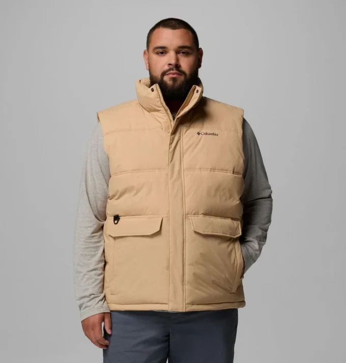 Chaleco acolchado Landroamer™ para hombre – Talla grande Chaleco acolchado Landroamer™ para hombre – Talla grande
