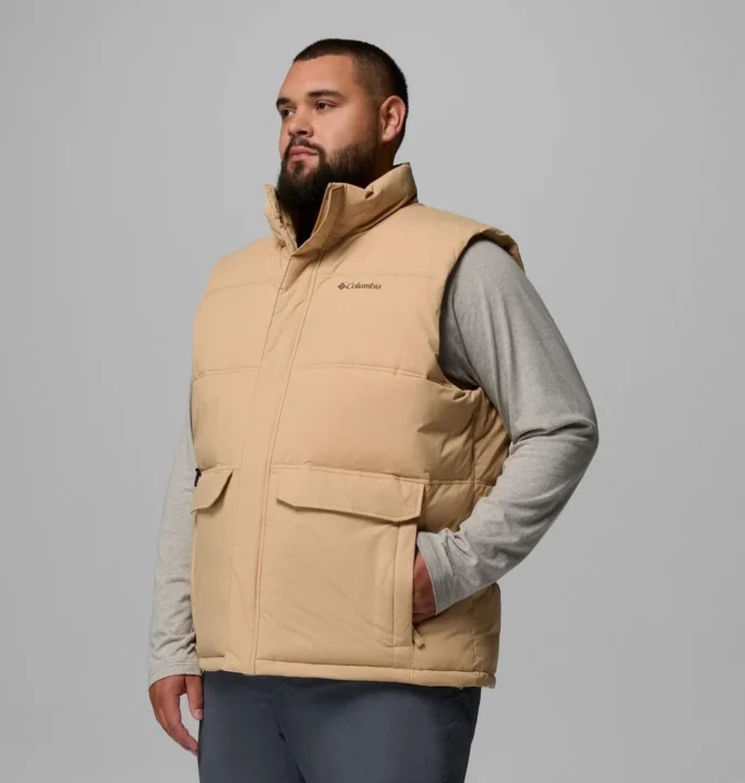 Chaleco acolchado Landroamer™ para hombre – Talla grande Chaleco acolchado Landroamer™ para hombre – Talla grande