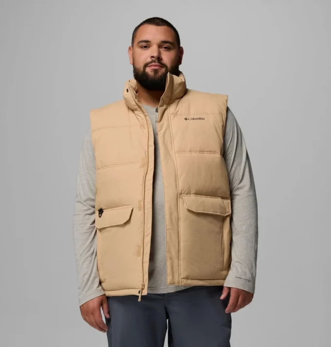 Chaleco acolchado Landroamer™ para hombre – Talla grande Chaleco acolchado Landroamer™ para hombre – Talla grande