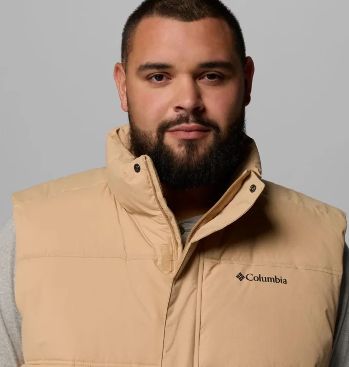 Chaleco acolchado Landroamer™ para hombre – Talla grande Chaleco acolchado Landroamer™ para hombre – Talla grande