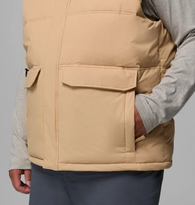 Chaleco acolchado Landroamer™ para hombre – Talla grande Chaleco acolchado Landroamer™ para hombre – Talla grande