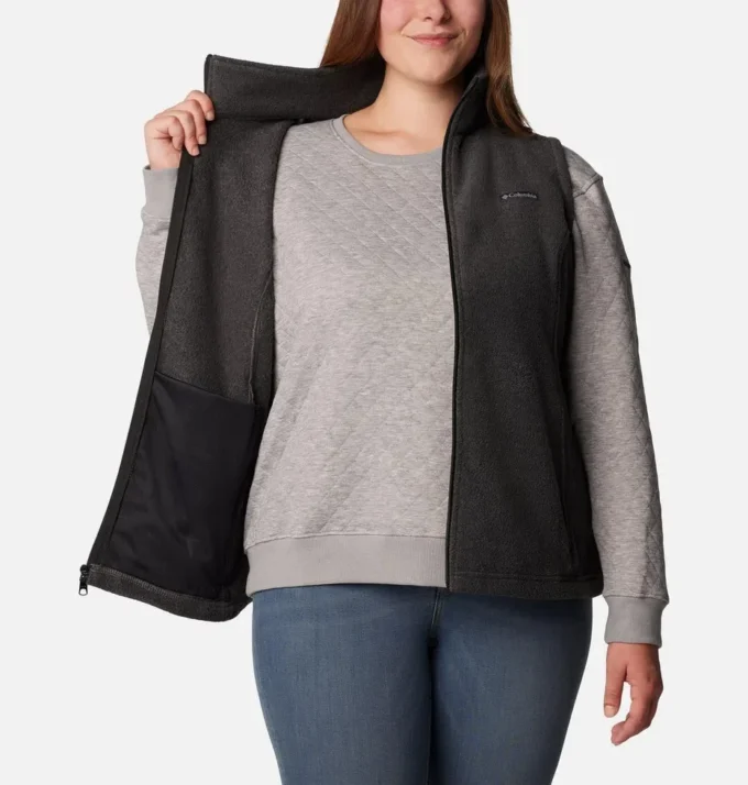 Chaleco de forro polar Benton Springs™ para mujer – Talla grande