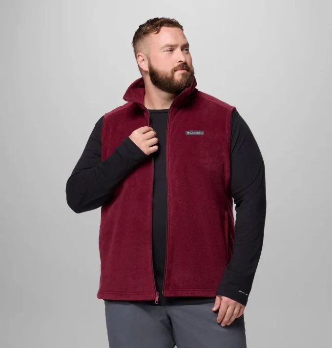 Chaleco de forro polar Steens Mountain™ para hombre – Talla grande