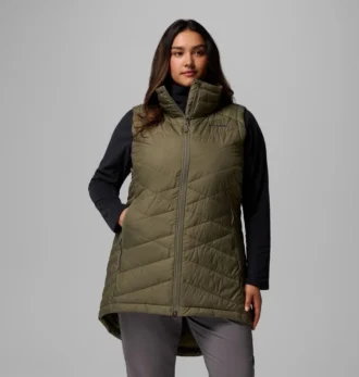 Chaleco largo Heavenly™ II para mujer – Tallas grandes